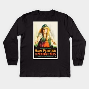 Mary Pickford Kids Long Sleeve T-Shirt